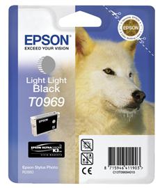 EPSON Ink Catridge T0969 Light Light Black C13T09694010 small