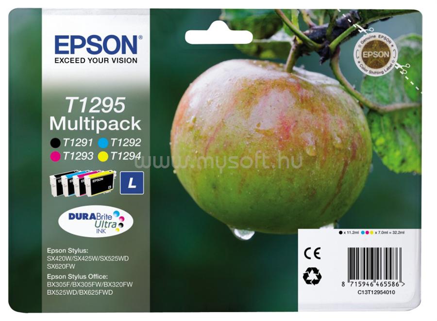 EPSON Ink Catridge T1295 CMYK Multipack