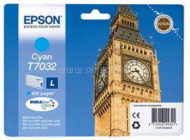 EPSON Ink Catridge T7032 L Cyan 800 oldal C13T70324010 small