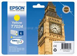 EPSON Ink Catridge T7034 L Yellow 800 oldal C13T70344010 small