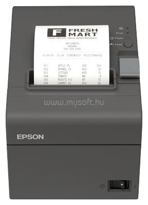 EPSON TM-T20II blokknyomtató USB (fekete)