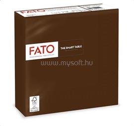 FATO Szalvéta, 1/4 hajtogatott, 33x33 cm, "Smart Table", csokoládé barna (50 db) 82622400 small