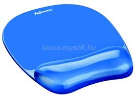 FELLOWES Egéralátét csuklótámasszal, géltöltésű, "CrystalT Gel", kék FELLOWES_9114120 small
