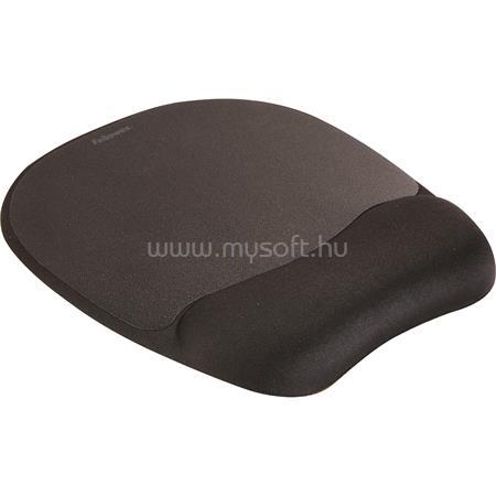 FELLOWES Egéralátét csuklótámasszal, habtöltésű, "Memory Foam", fekete