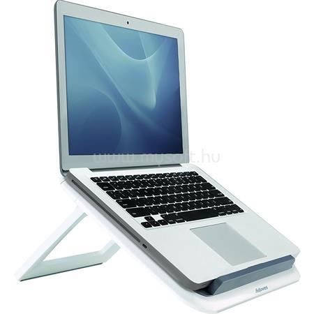 FELLOWES Laptop állvány, Quick Lift, I-Spire SeriesT, grafitszürke-fehér