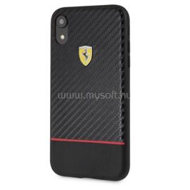 FERRARI On Track Racing Shield iPhone XR puha gumi tok FESBOHCI61BK small