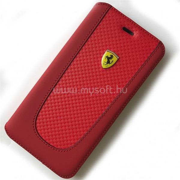 FERRARI SF Pit Stop iPhone 7 Plus kinyitható piros tok