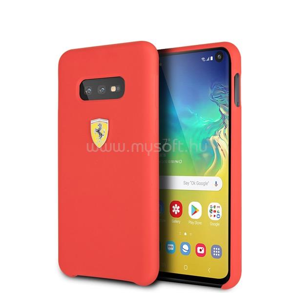 FERRARI Samsung S10 Lite SF szilikon piros tok