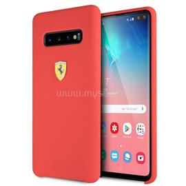 FERRARI Samsung S10 Plus SF szilikon piros tok FESSIHCS10PRE small