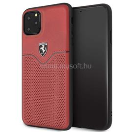 FERRARI Victory iPhone 11 Pro Max piros kemény bőrtok FEOVEHCN65RE small