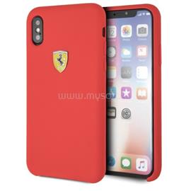 FERRARI iPhone X/XS SF szilikon piros tok FESSIHCPXRE small