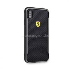 FERRARI iPhone XS MAX SF racing fekete tok FESPCHCI65CBBK small