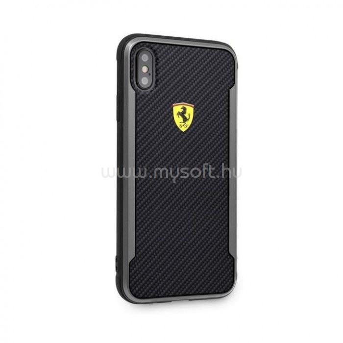 FERRARI iPhone XS MAX SF racing fekete tok