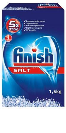 FINISH Mosogatógép regeneráló só, 1,5 kg, FINISH