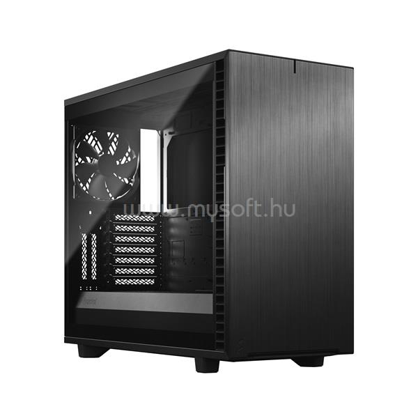 FRACTAL DESIGN Define 7 Fekete (Táp nélküli) ablakos E-ATX ház