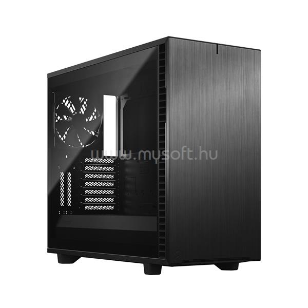 FRACTAL DESIGN Define 7 Fekete (Táp nélküli) sötét ablakos E-ATX ház