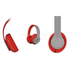 FREESTYLE Piros/szürke Fejhallgató Rádiós Bluetooth és mikrofon FH916 sorozat FH0916GR small