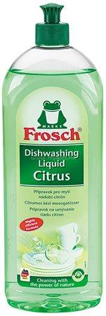 FROSCH Mosogatószer, 750 ml, brillant, citrus