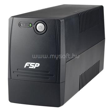 FSP UPS 600VA Schuko FP600 Vonali-interaktív