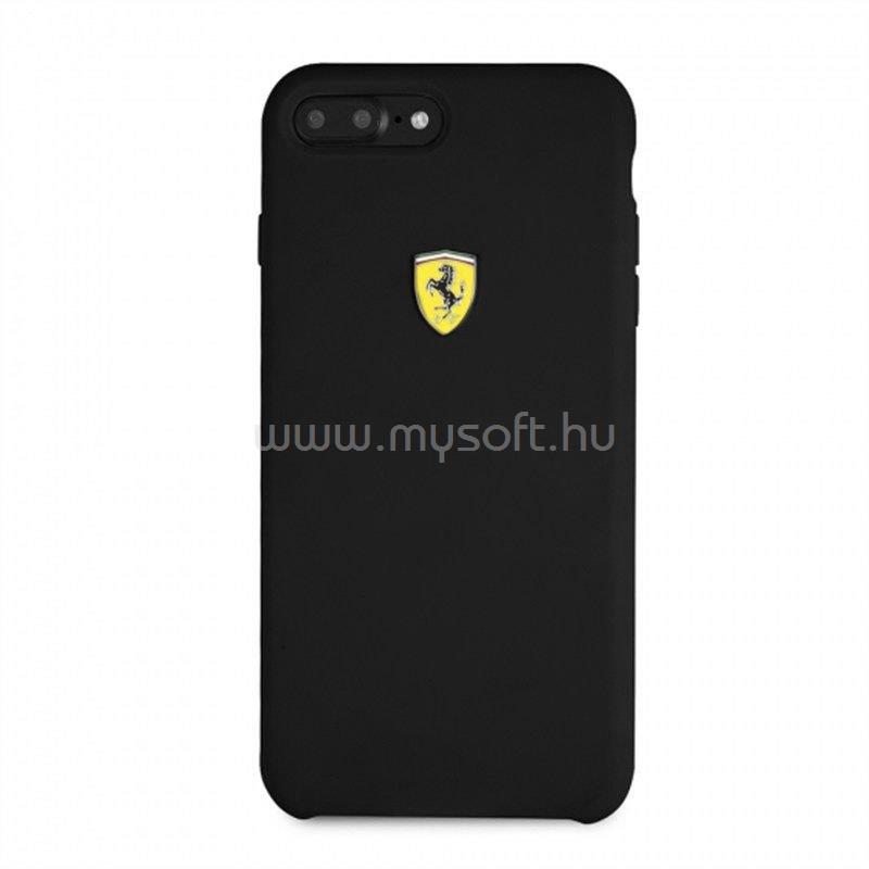 FERRARI iPhone 8 Plus SF szilikon fekete tok