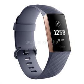 FITBIT Charge 3 Aktivitásmérő karpánt, Rózsaarany/kékesszürke FB409RGGY-EU small