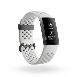 FITBIT Charge 3 Special Edition (NFC) Aktivitásmérő karpánt, Grafit/fehér FB410GMWT-EU small