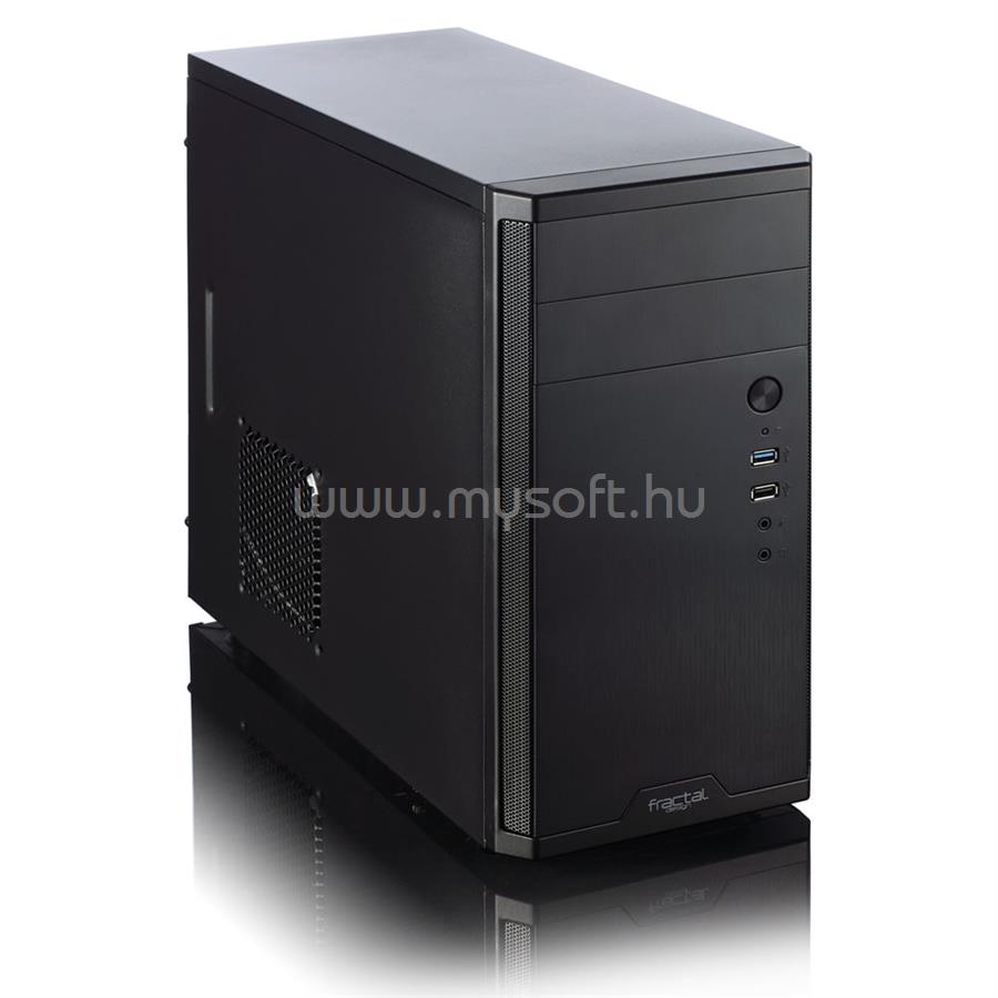 FRACTAL DESIGN Core 1100 Fekete (Táp nélküli) mATX ház