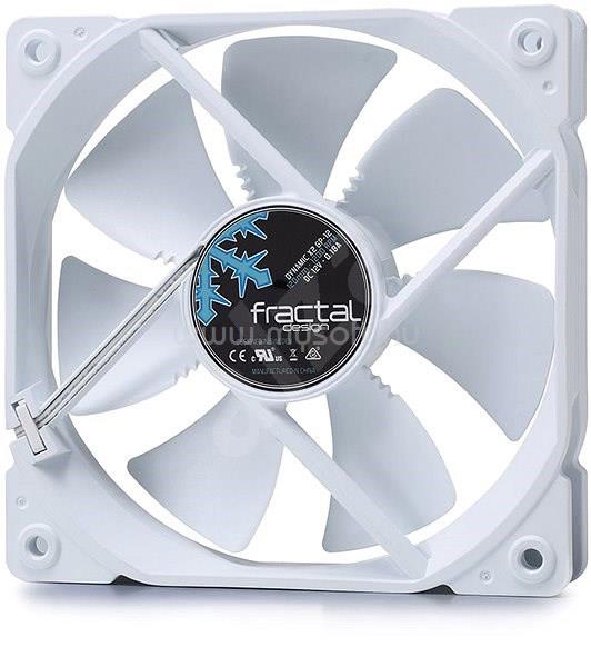 FRACTAL DESIGN 120mm Dynamic X2 GP-12 PWM fehér ház hűtőventilátor