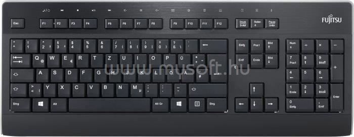 FUJITSU KB955 Billentyűzet HU (fekete)