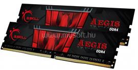G-SKILL DIMM memória 2X8GB DDR4 3200MHz CL16 Aegis fekete F4-3200C16D-16GIS small