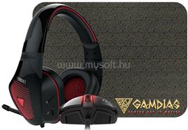 GAMDIAS Artemis E1 Gaming combo egér + headset + egérpad USB ARTEMIS_E1 small