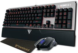 GAMDIAS HERMES E1 Mechanikus gamer billentyűzet + egér - UK HERMESE1 small