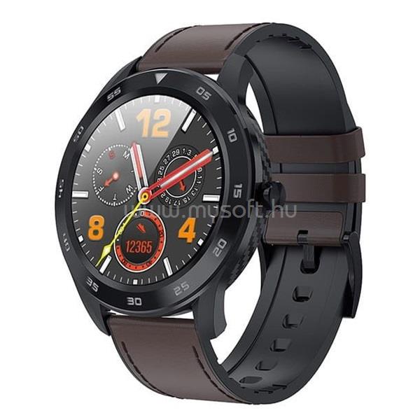 GARETT ELECTRONICS GT22S bőr szíjas Okosóra, Sötétbarna