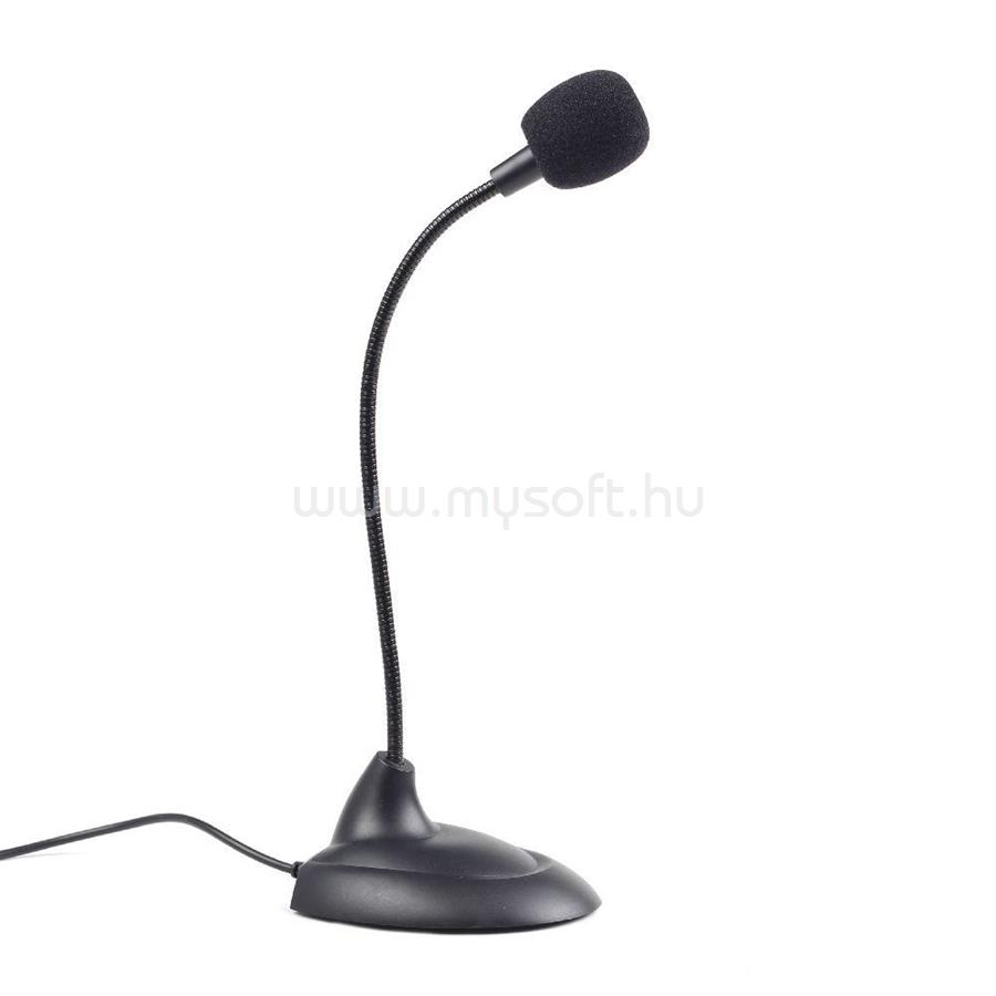 GEMBIRD MIC-205 fekete asztali mikrofon
