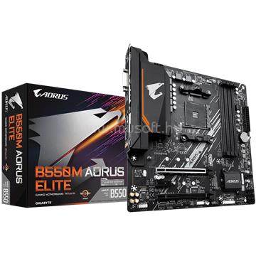 GIGABYTE alaplap B550M AORUS ELITE (AM4, mATX)