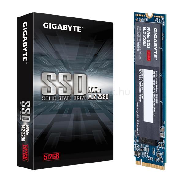 GIGABYTE SSD 512GB M.2 2280 NVMe PCIe Gen3x2
