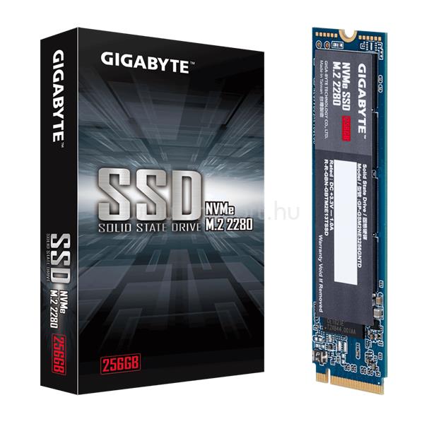 GIGABYTE SSD 256GB M.2 2280 NVMe PCIe Gen3x4