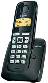 GIGASET ECO DECT Telefon A220A fekete Magyar menü, üzenetrögzítő A220A small