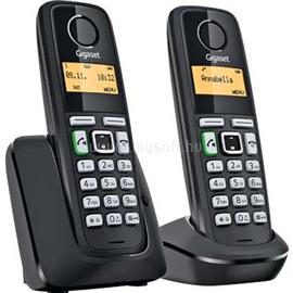 GIGASET ECO DECT Telefon A220 DUO fekete Magyar menü A220DUO small