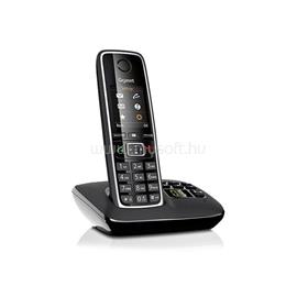 GIGASET C530A fekete üzenetrögzítős dect telefon S30852-H2532-S201 small