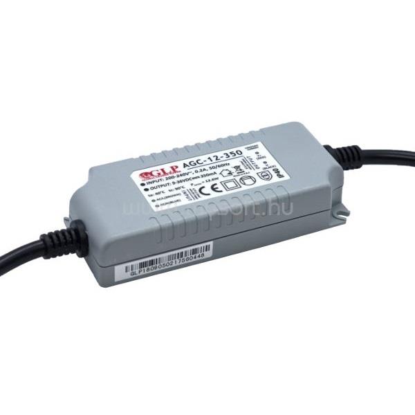 GLP AGC-12-350 12.6W 9~36V 350mA IP40 LED tápegység