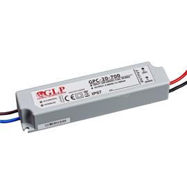 GLP GPC-20-700 19.6W 3~28V 700mA IP67 LED tápegység GPC-20-700 small