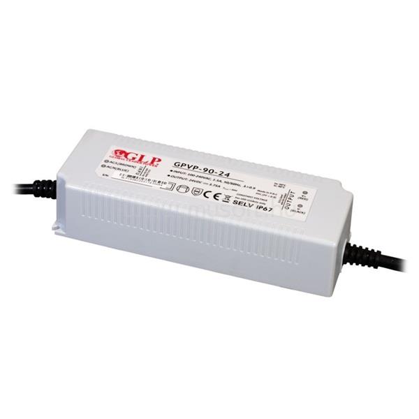 GLP GPVP-90-24 90W 24V 3.75A IP67 LED tápegység