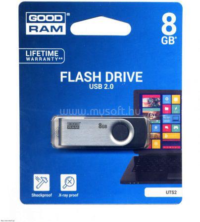 GOODRAM UTS2 Pendrive 8GB USB2.0 (fekete)