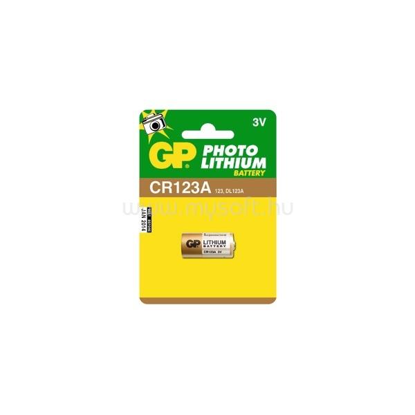 GP BATTERIES GP CR123 lithium fotó elem 1db/bliszter