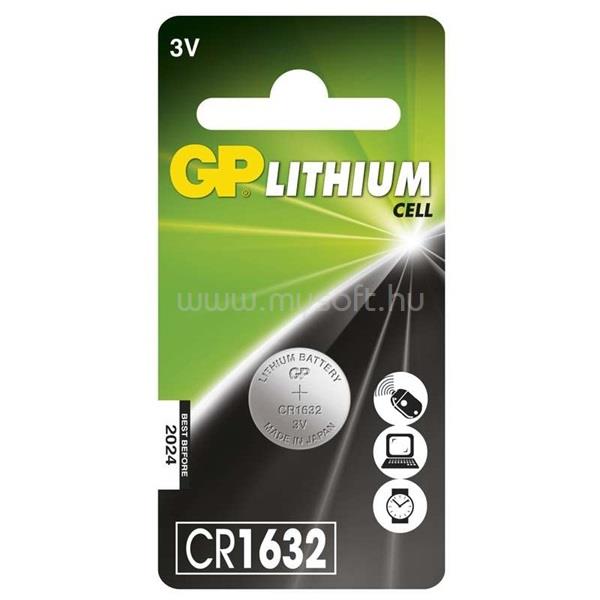 GP BATTERIES CR1632 Lithium gombelem 1db/bliszter