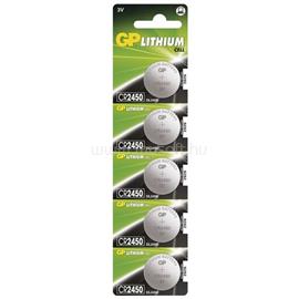 GP BATTERIES CR2450 Lithium gombelem 5db/bliszter B1585 small