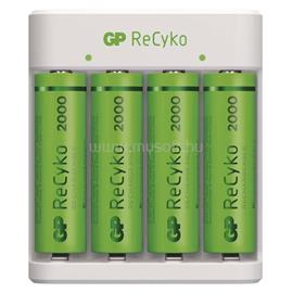 GP BATTERIES GP Eco E411 Akkutöltő + 4×AA GP ReCyko 2000 B51414 small