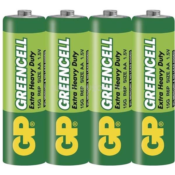 GP BATTERIES Greencell LR06 4db/zsugor ceruza elem