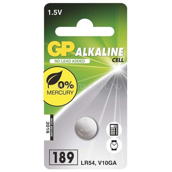 GP BATTERIES LR54 (189f) alkáli gombelem 1db/bliszter